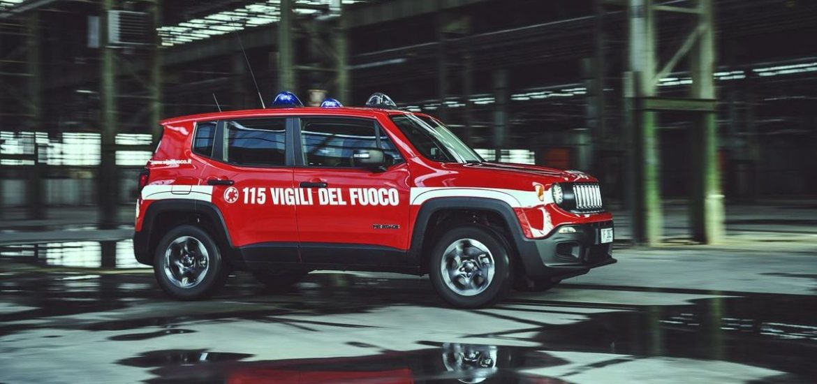 Jeep® Renegade im Feuerwehr-Einsatz