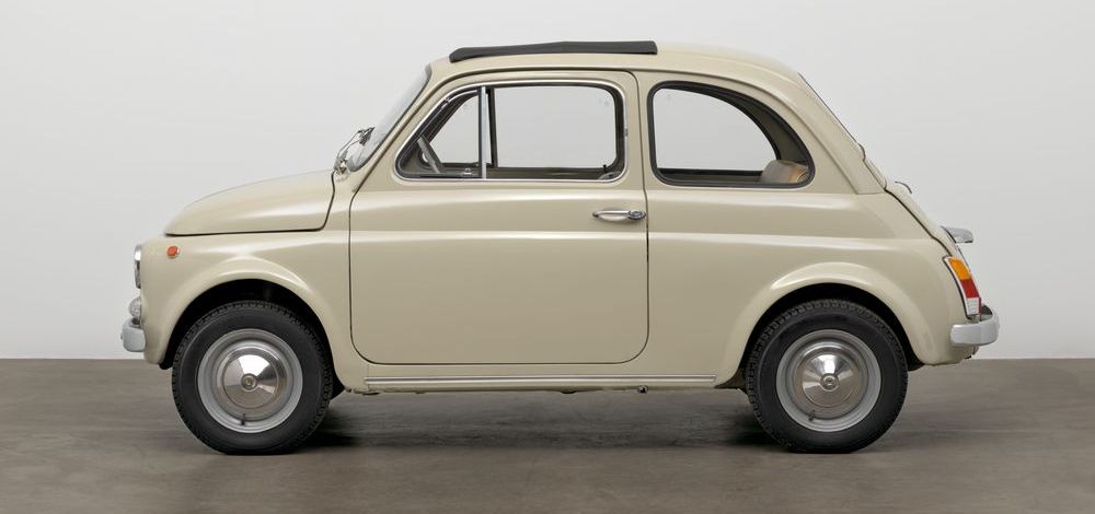 Fiat 500 ist im New Yorker Museum of Modern Art Teil der Ausstellung „The Value of Good Design“