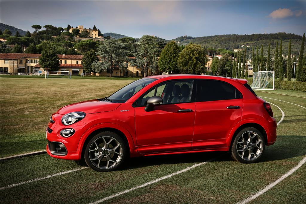 Der neue Fiat 500X Sport - das Topmodell in der neu strukturierten Modellpalette des italienischen Crossover