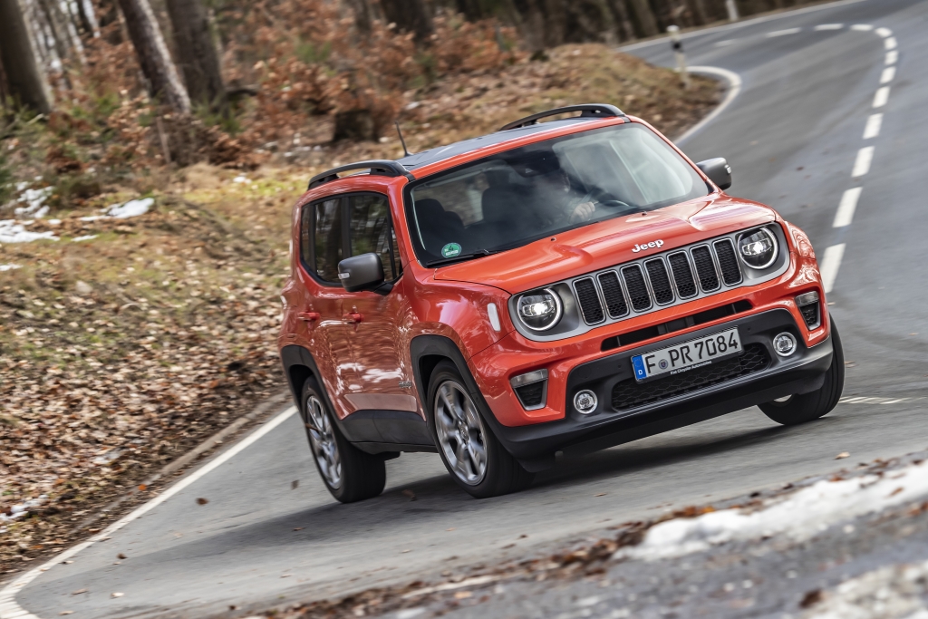 Jeep Renegade im Modelljahr 2020: Mehr Technologie, mehr Sicherheit und mehr Konnektivität durch neues Serviceangebot von Uconnect