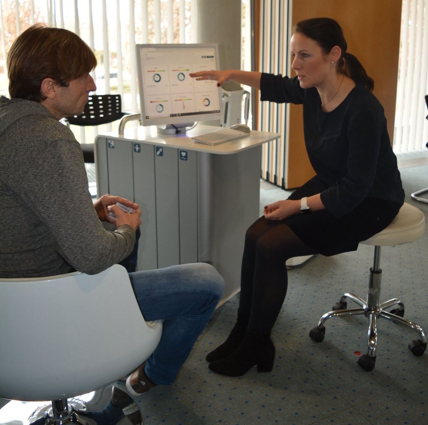 Mareen Becher von cardioscan beim bodyLIFE Expertenforum „Testing und Diagnostik“