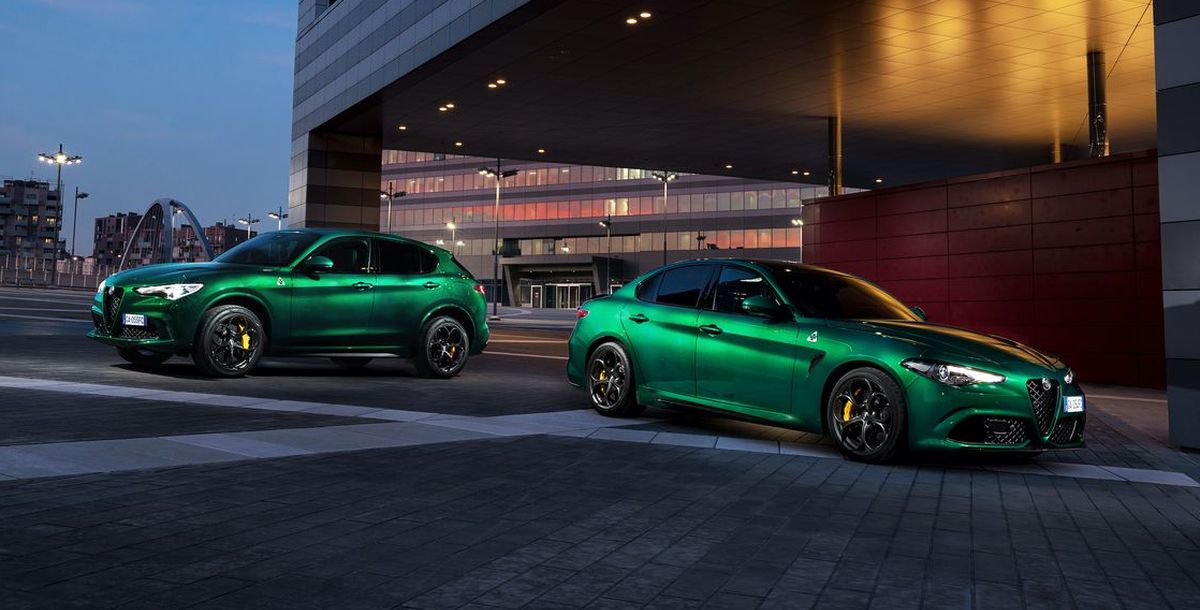 Alfa Romeo Giulia Quadrifoglio und Alfa Romeo Stelvio Quadrifoglio im neuen Modelljahr noch leistungsfähiger in allen Bereichen