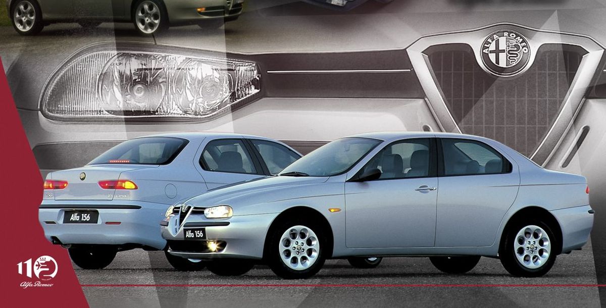 110 Jahre Alfa Romeo im Zeitraffer: Design, Dynamik, Innovation – der Alfa Romeo 156