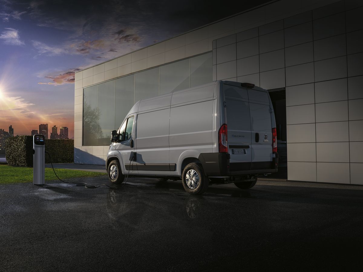 E-Ducato – der Neue von Fiat Professional: 100% Ducato. 100% elektrisch.