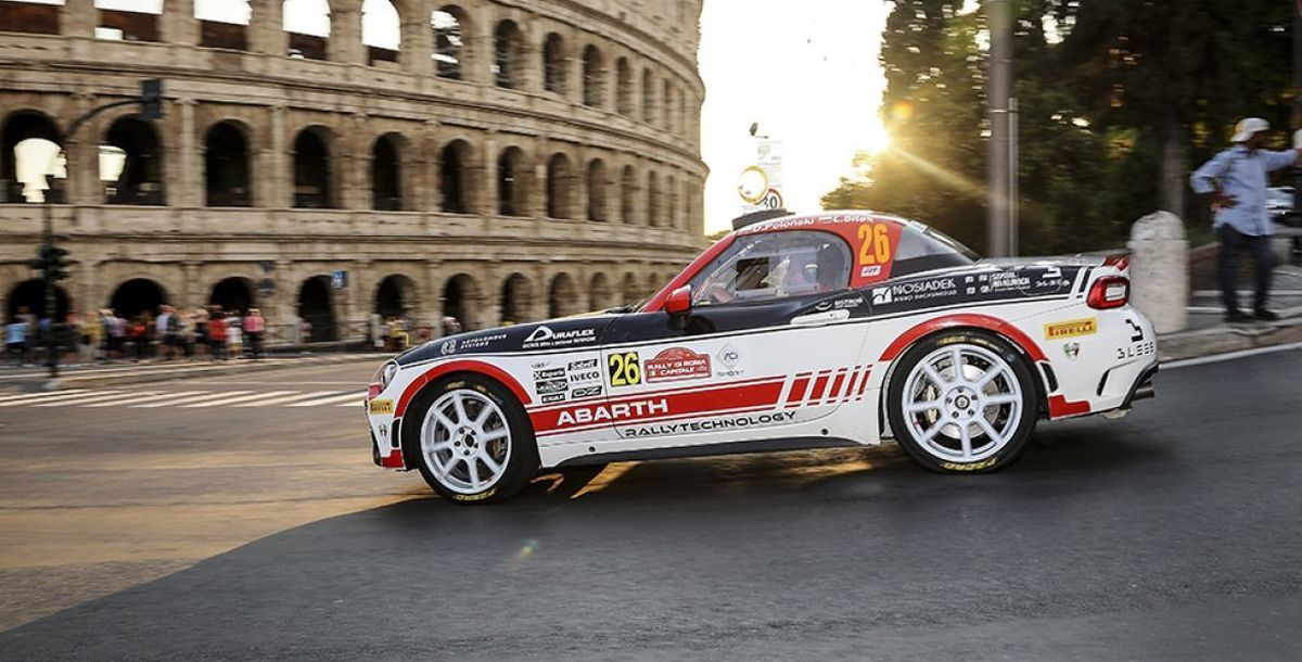 Drei Teams im Abarth Rally Cup 2020 am Start