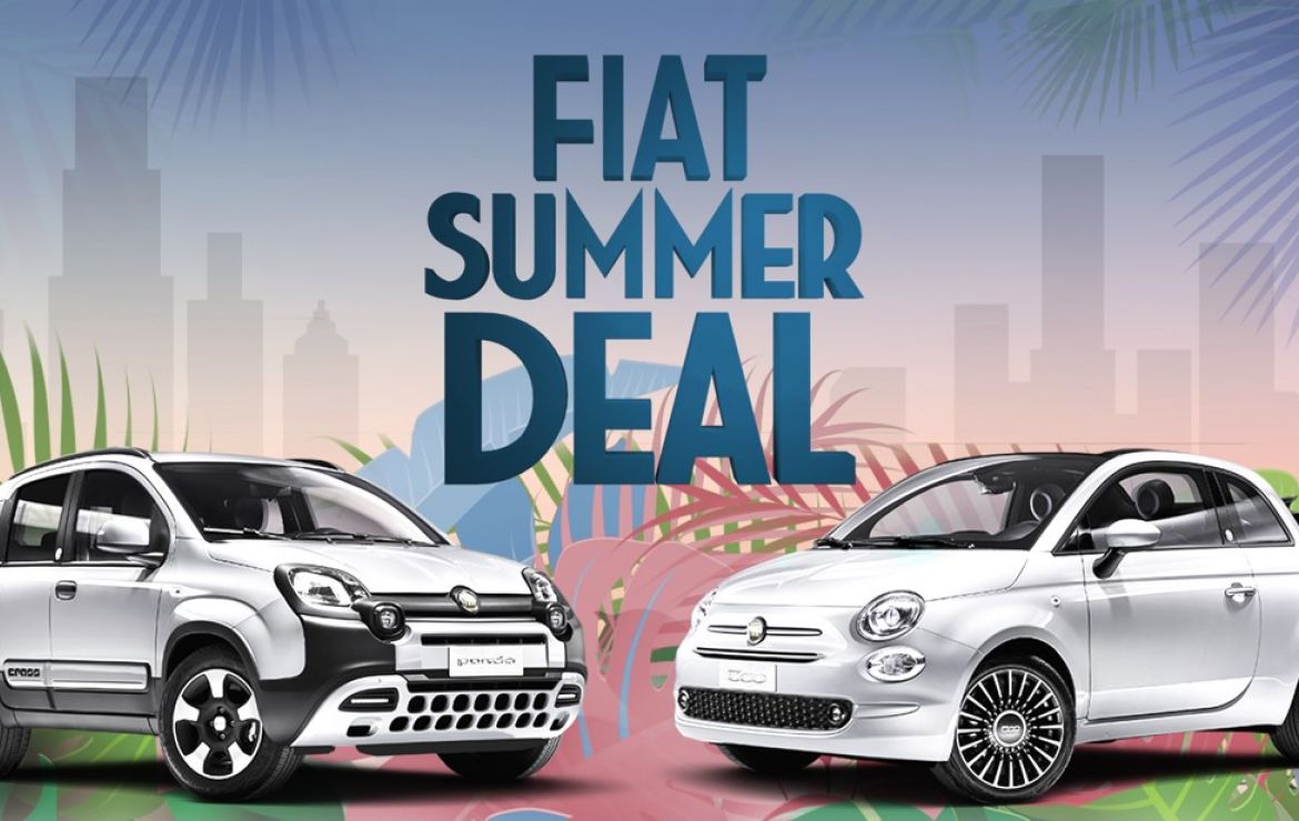 Umwelt schonen und Geld sparen mit dem „Summer Deal“ - Sonderfinanzierungen für Hybrid-Modelle von Fiat 500 und den neuen Fiat Panda Urban