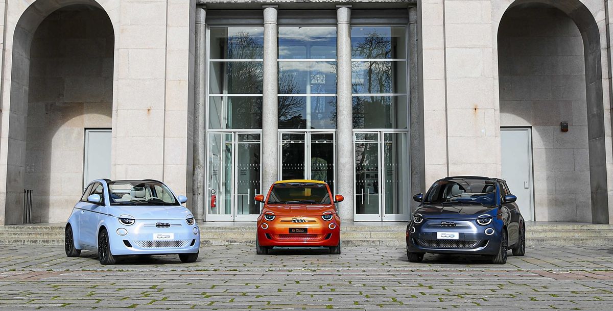 Markenchef Olivier François stellt neuen Fiat 500 beim ersten Testdrive vor