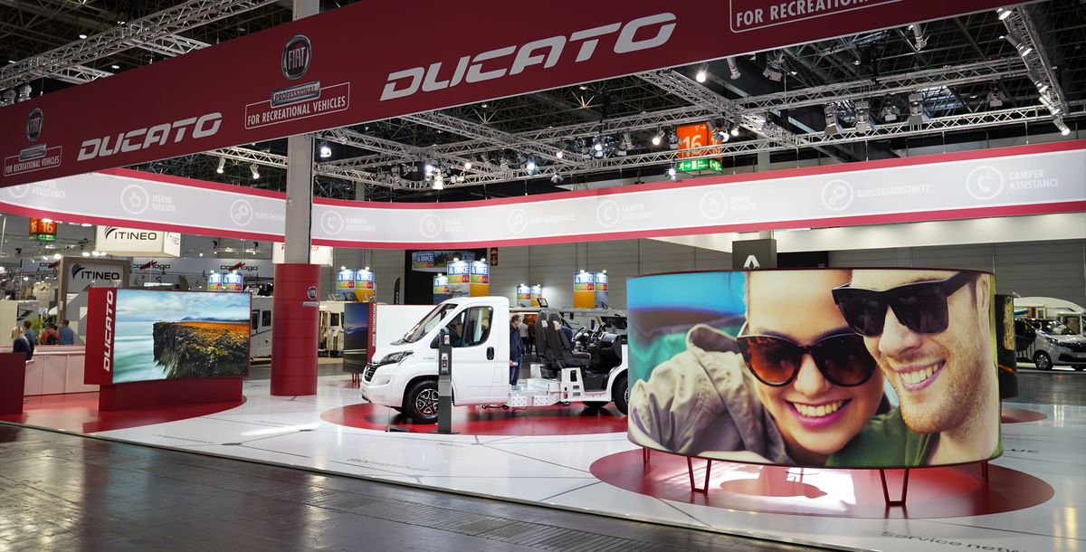 Fiat Professional auf den Reisemobil-Messen in Düsseldorf und Parma