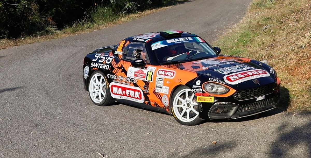 Rallye Fafe Montelongo in Portugal: Im Rahmen der FIA ERC findet der dritte Event des Abarth 124 rally statt. Die italienische Formel 4 powered by Abarth startet in Mugello