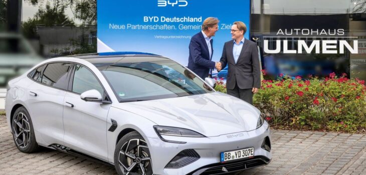Pressemeldung für das Autohaus Ulmen (BYD)