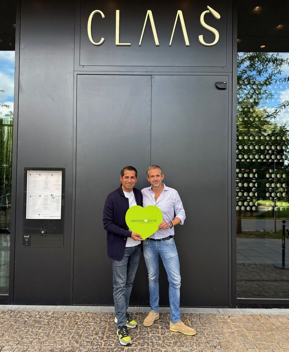 Sharam Honarbakhsh und Claas-Henrik Anklam