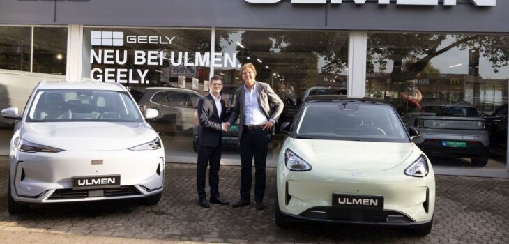 Pressemeldung für das Autohaus Ulmen (Geely)